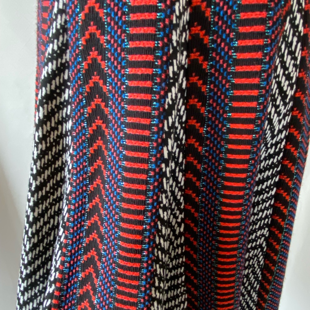 Maeve Black and Red Midi Dress - Picture 6 of 16